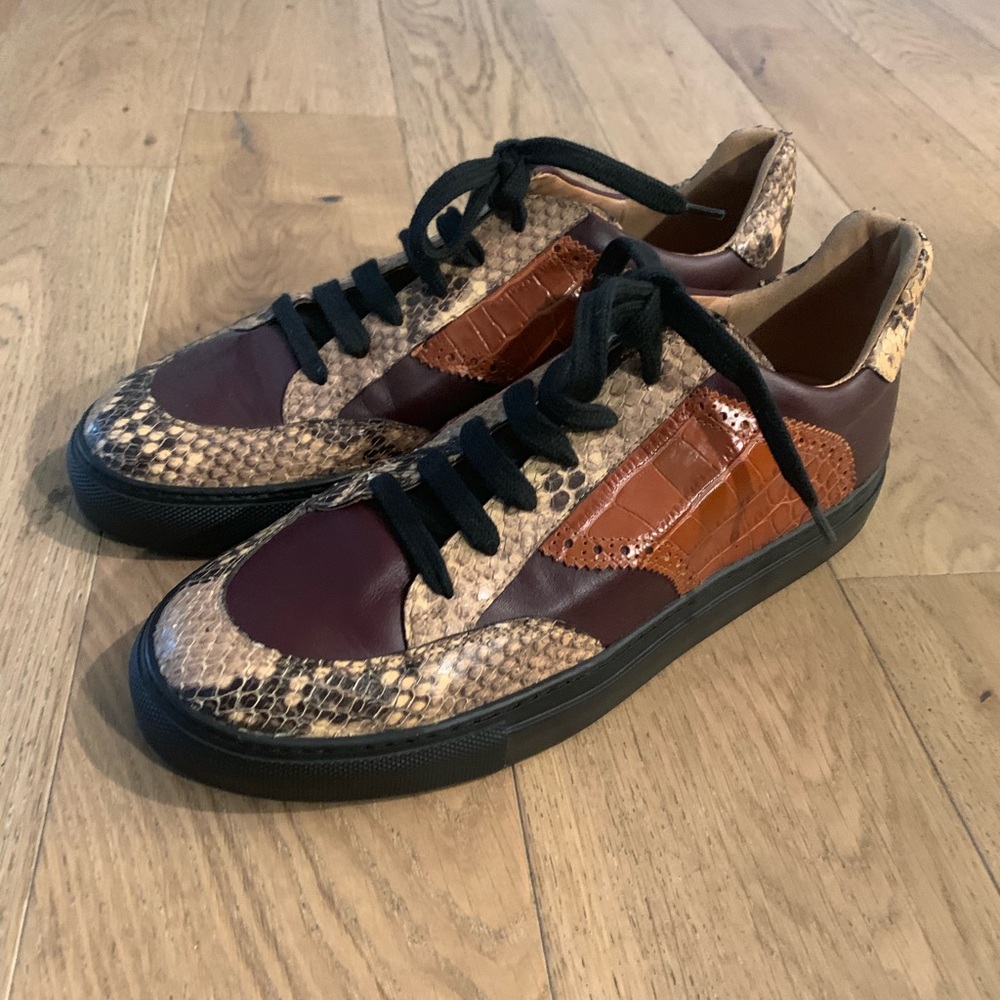 Dries Van Noten Reptile Shoes Size 9.5 Womens